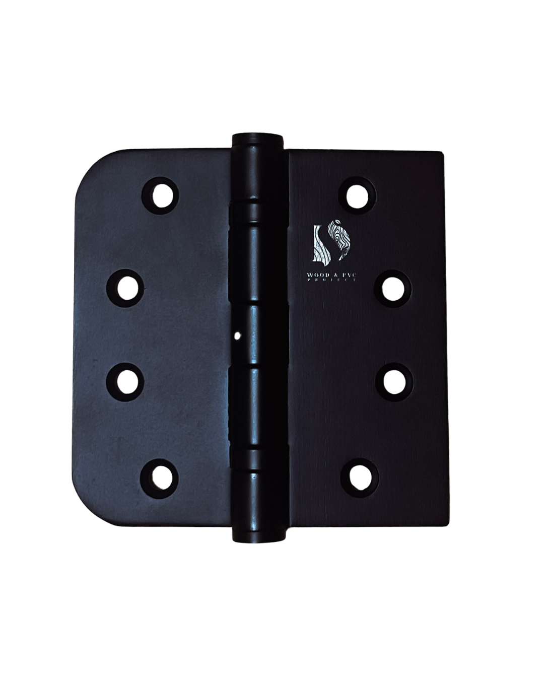 Ball Bearing Door Hinges 4’ x 4’ Black Stainless Steel (3 Pack)