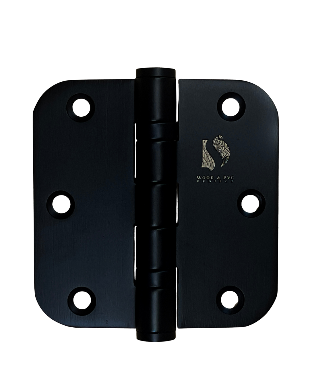 Ball Bearing Door Hinges 3.5’ x 3.5’ Black Stainless Steel (3 Pack)