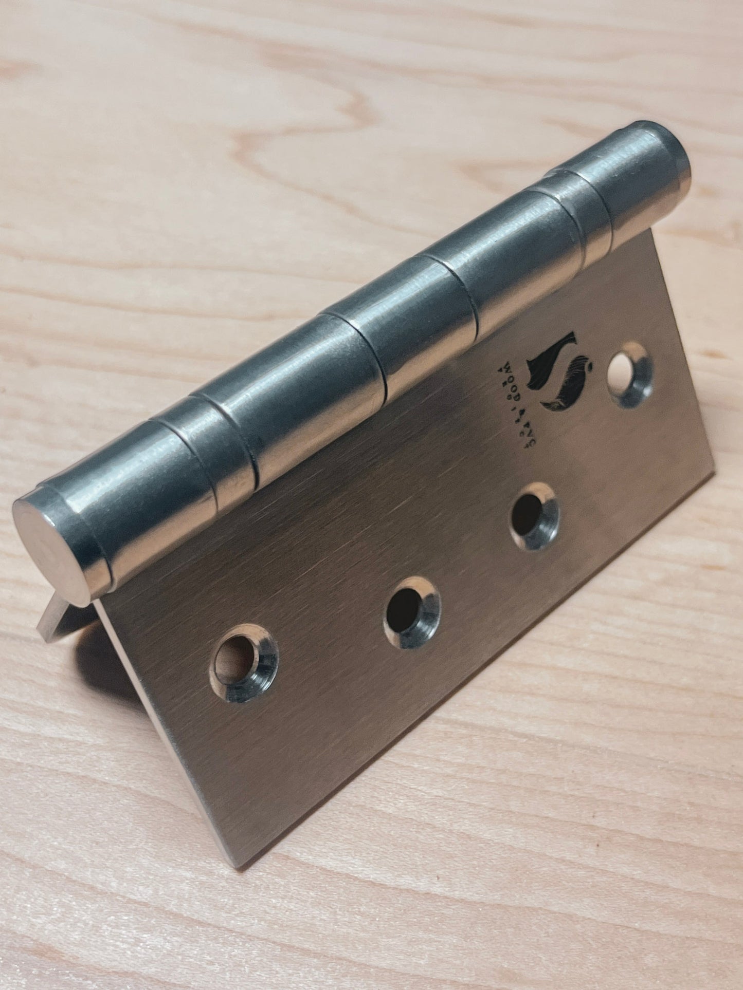 Ball Bearing Door Hinges 4’ x 4’ Stainless Steel (3 Pack)