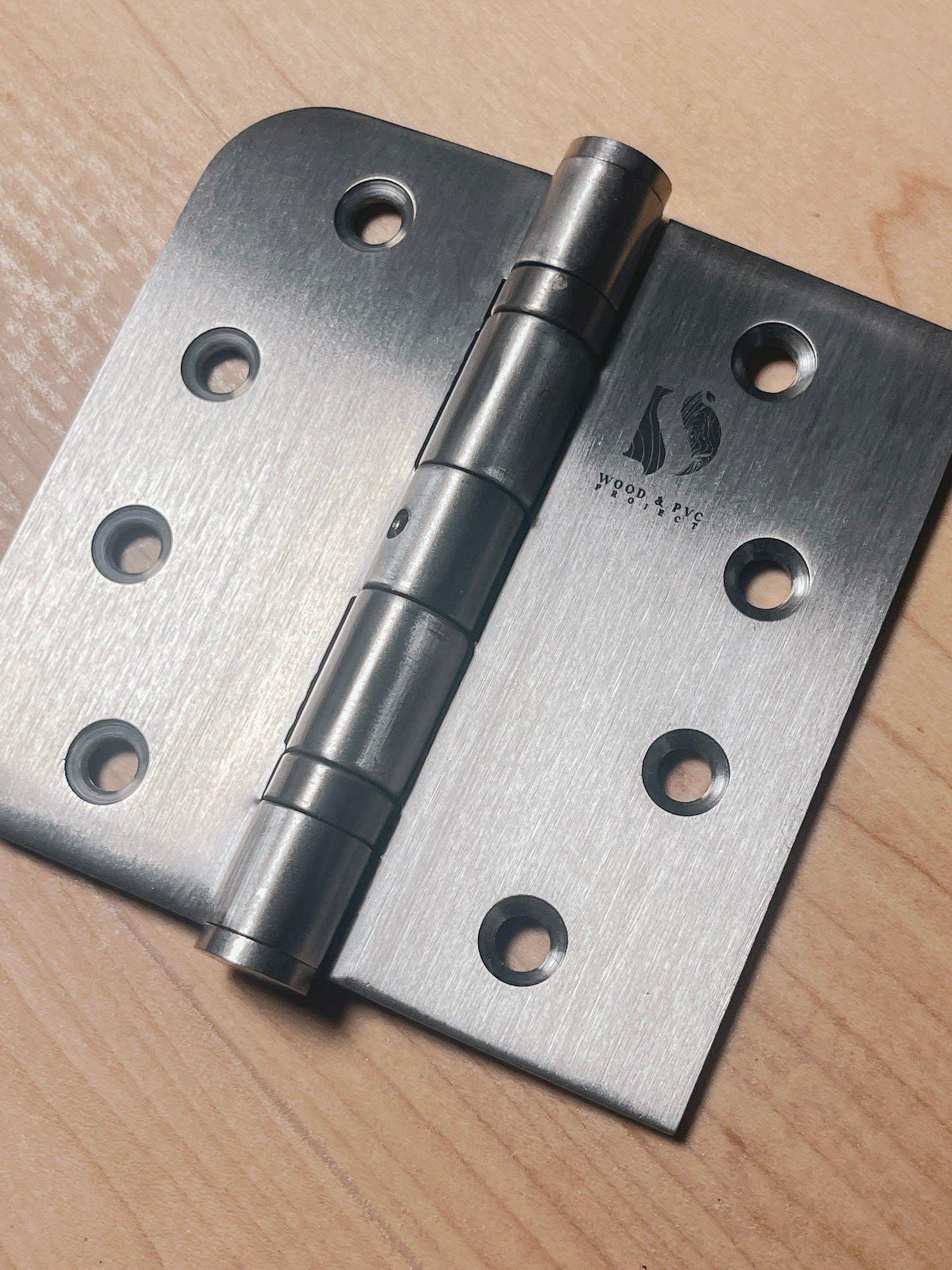 Ball Bearing Door Hinges 4’ x 4’ Stainless Steel (3 Pack)