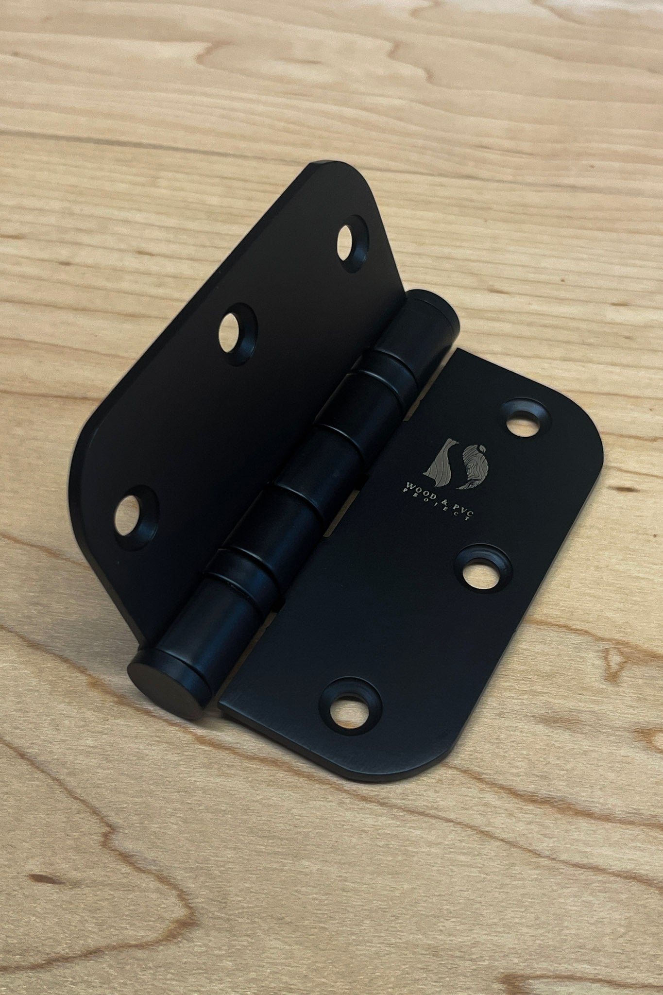 Ball Bearing Door Hinges 3.5’ x 3.5’ Black Stainless Steel (3 Pack)
