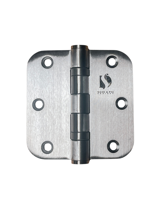 Ball Bearing Door Hinges 3.5' x 3.5' Stainless Steel (3 Pack)