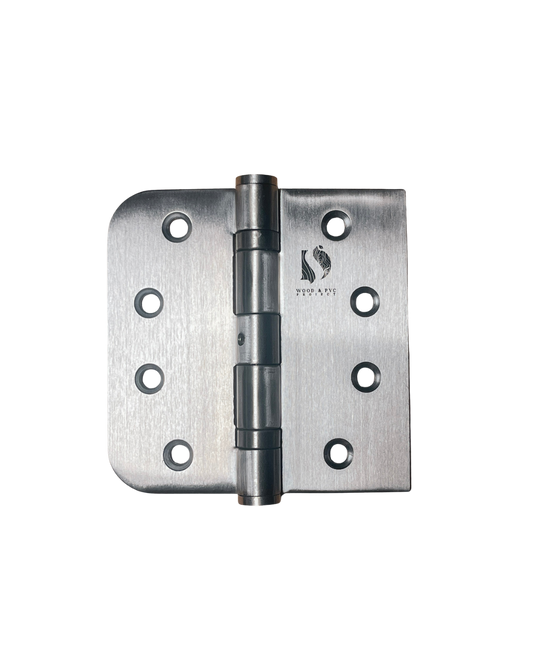 Ball Bearing Door Hinges 4’ x 4’ Stainless Steel (3 Pack)